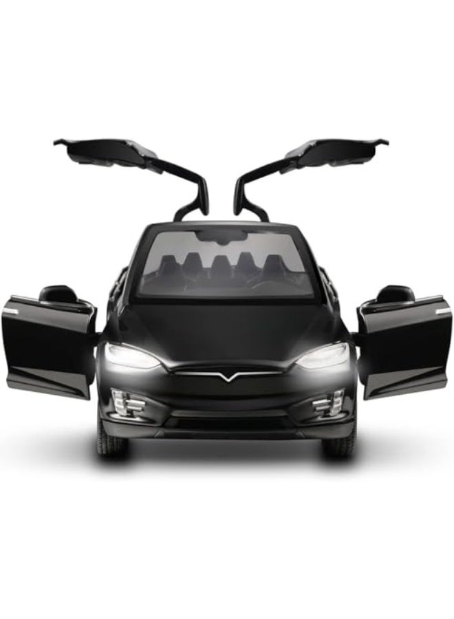 SASBSC Toy Cars Model X 1:32 Pull Back Vehicles Diecast Car Model Car Toys for Boys and Girls 3 to 12 Years Old Black - Image 1